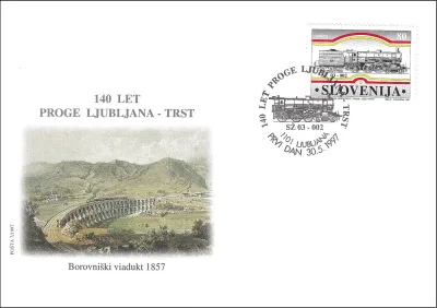 140 LET ŽELEZNIŠKE PROGE LJUBLJANA - TRST